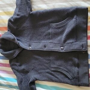 Grayers shawl collar cotton sweater